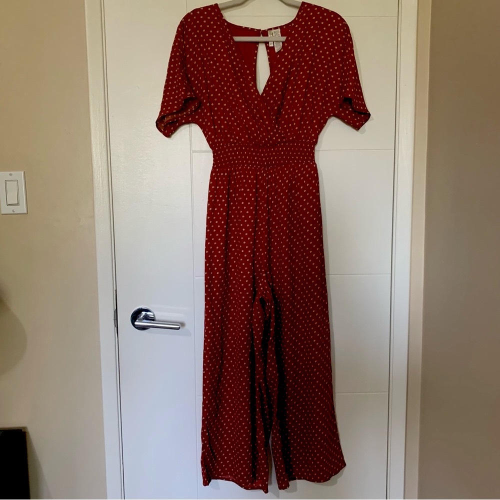 Japna Terracotta Floral Dress